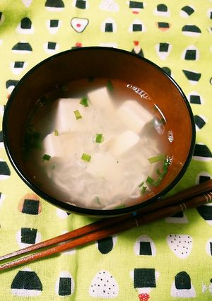 だしが効いてる！ばあばの釜揚げ吸い物-レシピのメイン写真