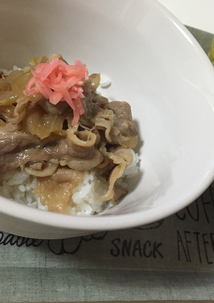 我が家で人気 No.1の 牛丼★-レシピのメイン写真