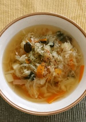 お野菜たっぷり！我が家のコンソメスープ♪-レシピのメイン写真