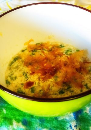 離乳食後期 オクラと豆腐のおかかあえ-レシピのメイン写真