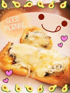 しらすとノリでピザトースト-レシピのメイン写真
