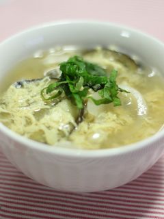 なすと玉ねぎと卵*味噌汁-レシピのメイン写真