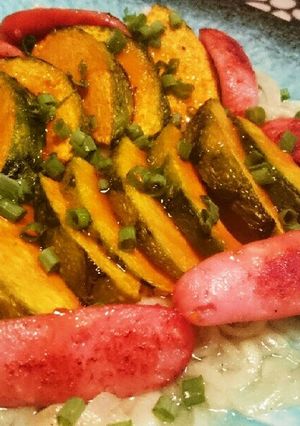 かぼちゃとウインナーのマリネ-レシピのメイン写真
