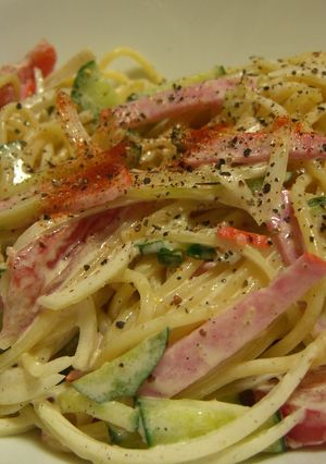 週に２回は食べる（笑）スパゲティサラダ-レシピのメイン写真