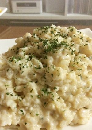 簡単！和風 豆腐リゾット風-レシピのメイン写真