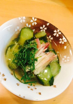 夏メニュー! キュウリのあんかけ-レシピのメイン写真