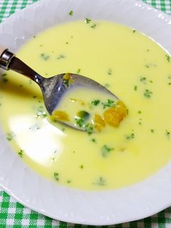 ごろごろかぼちゃスープ(大量消費に)-レシピのメイン写真