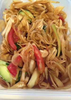 トマトのうま汁と玉ねぎスライスのサラダ-レシピのメイン写真