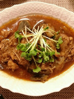 圧力鍋でナスと鶏肉のヘルシーなカレー煮-レシピのメイン写真