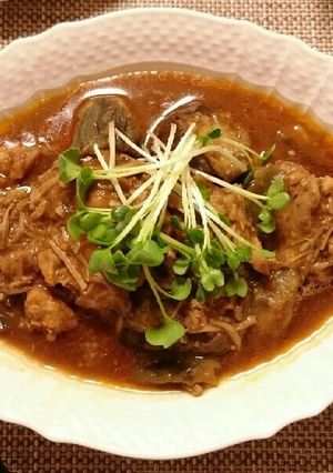 圧力鍋でナスと鶏肉のヘルシーなカレー煮-レシピのメイン写真