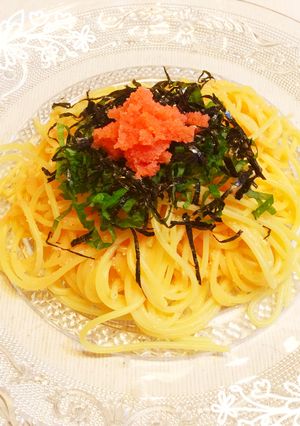 シンプルな明太子パスタ-レシピのメイン写真