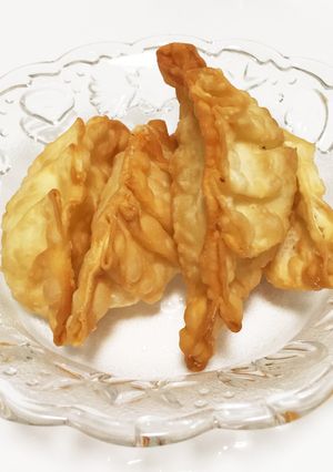 変わり種＊じゃがコーンの揚げ餃子-レシピのメイン写真