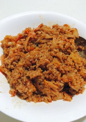 ズボラ飯♪超簡単キムチチャーハン-レシピのメイン写真
