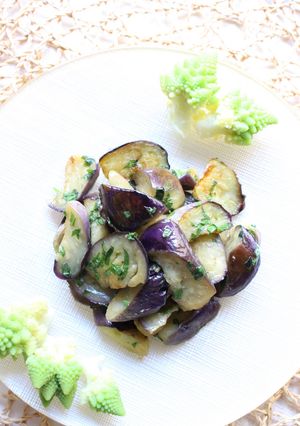 茄子の麺つゆ炒め-レシピのメイン写真