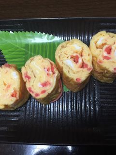 お弁当に紅生姜入り厚焼き玉子-レシピのメイン写真