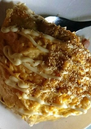 夏のおむらいす♥わさび醤油-レシピのメイン写真