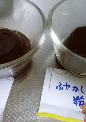 珈琲ゼリー♡２種類のゼラチンで作り比べ♡-レシピのメイン写真