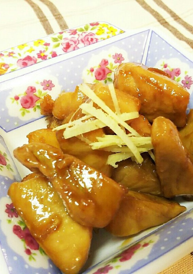 刺身のブツ切りでびんちょうマグロの角煮-レシピのメイン写真