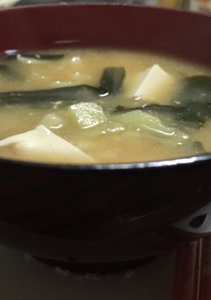 ☆私の味噌汁☆-レシピのメイン写真