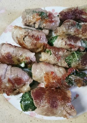 豚肉の大葉チーズ巻き♪(青じそ)-レシピのメイン写真