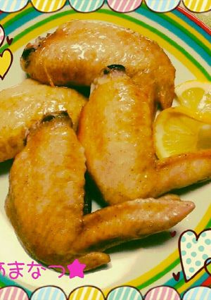 漬けて焼くだけ♪手羽先レモンマリネ焼き♪-レシピのメイン写真
