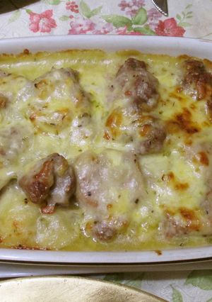 豚肉とジャガイモのグラタン-レシピのメイン写真
