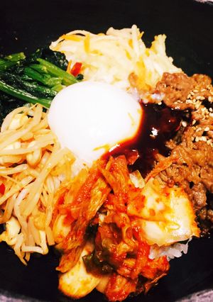 石焼ビビンパをスキレット鍋で!-レシピのメイン写真
