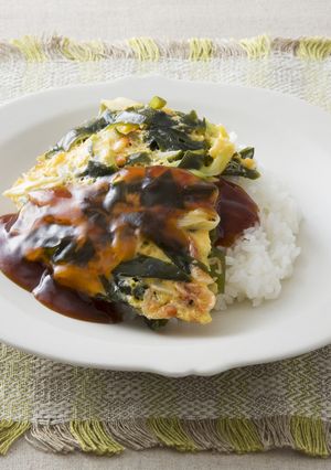 わかめと桜海老の甘酢あんかけご飯-レシピのメイン写真