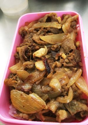 牛肉と玉葱のカレーマスタード焼き★-レシピのメイン写真