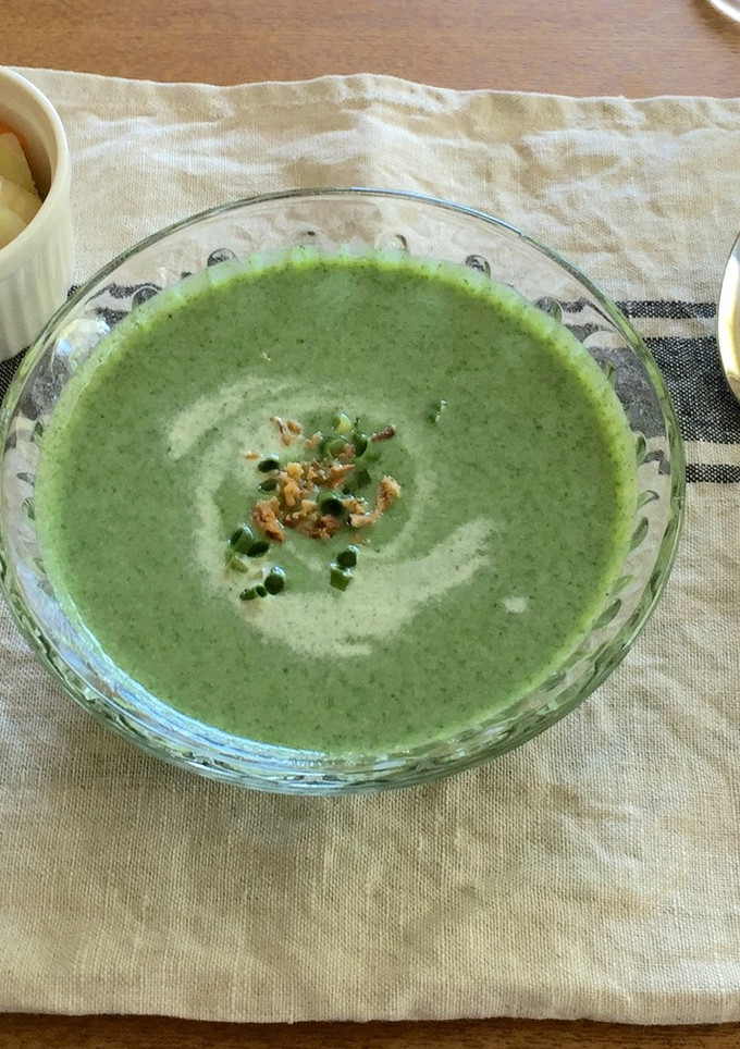枝豆と小ねぎの冷製ポタージュ-レシピのメイン写真