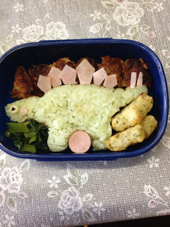 恐竜☆ステゴサウルスのお弁当★-レシピのメイン写真