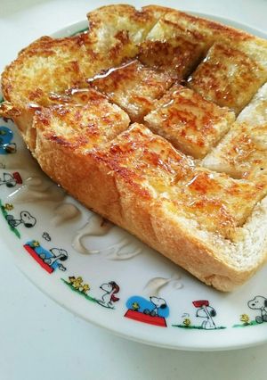 フライパンで簡単ハニートースト-レシピのメイン写真