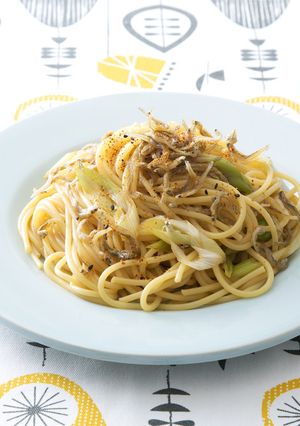 じゃことねぎのスパゲティ-レシピのメイン写真