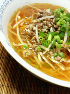 簡単♡♡おうちで♡♡もやしラーメン-レシピのメイン写真