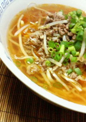 簡単♡♡おうちで♡♡もやしラーメン-レシピのメイン写真