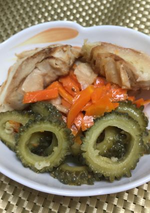 車麩とゴーヤーの焼き煮-レシピのメイン写真