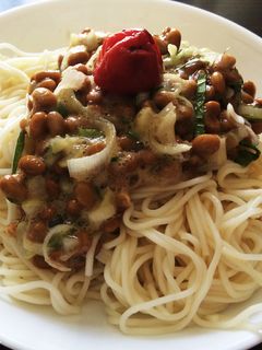 超簡単!ネバネバそうめん-レシピのメイン写真
