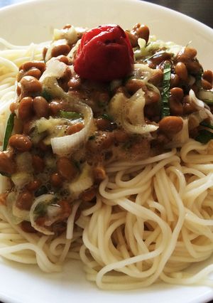 超簡単！ネバネバそうめん-レシピのメイン写真