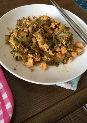 ゴーヤチャンプルー 一味入り-レシピのメイン写真