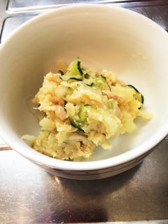 マヨネーズなしの和風ポテトサラダ-レシピのメイン写真