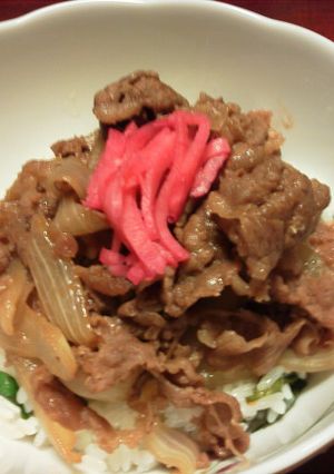 夏牛丼-レシピのメイン写真