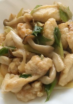鶏胸肉やわらか♪ガリバタチキン-レシピのメイン写真