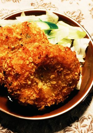 カボチャを食べやすくっ♪コーンコロッケ-レシピのメイン写真