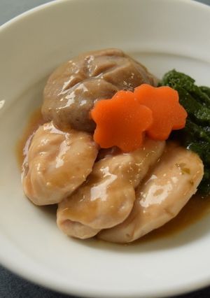 治部煮(えんげ食・介護食)-レシピのメイン写真