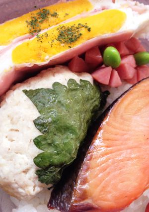 お弁当にも♡海老入り♡豆腐ハンバーグ♡-レシピのメイン写真