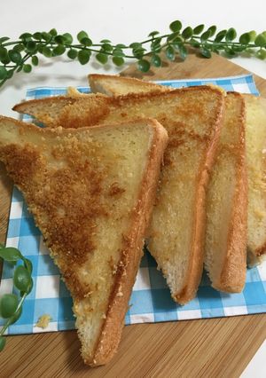 簡単！カリカリチーズトースト♡シズラー風-レシピのメイン写真