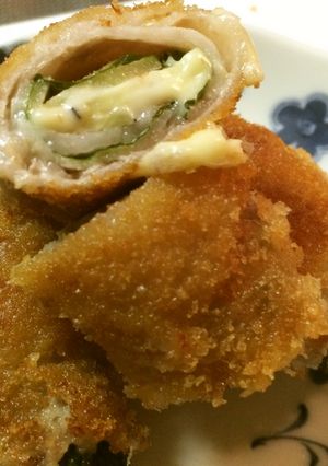 卵を使わない☆豚の肉巻き揚げ-レシピのメイン写真