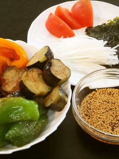 夏野菜の焼き浸しエスニック風-レシピのメイン写真