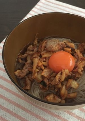 夏に！大好き♡豚キムそうめん-レシピのメイン写真