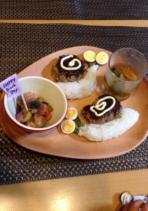 バースデープレート⭐️かたつむり-レシピのメイン写真